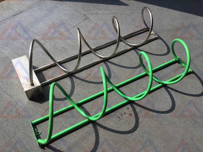 上海屹岚交通设施 专业不锈钢卡位自行车架制造商